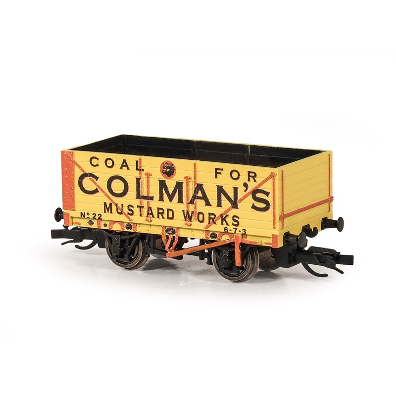 TT:120 7-Plank Open Wagon, Colman’s Mustard