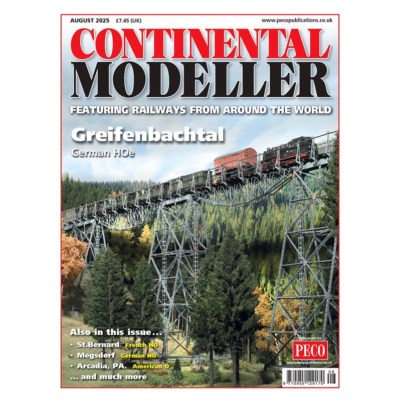 CONTINENTAL MODELLER August 2025 Vol.47 No.8