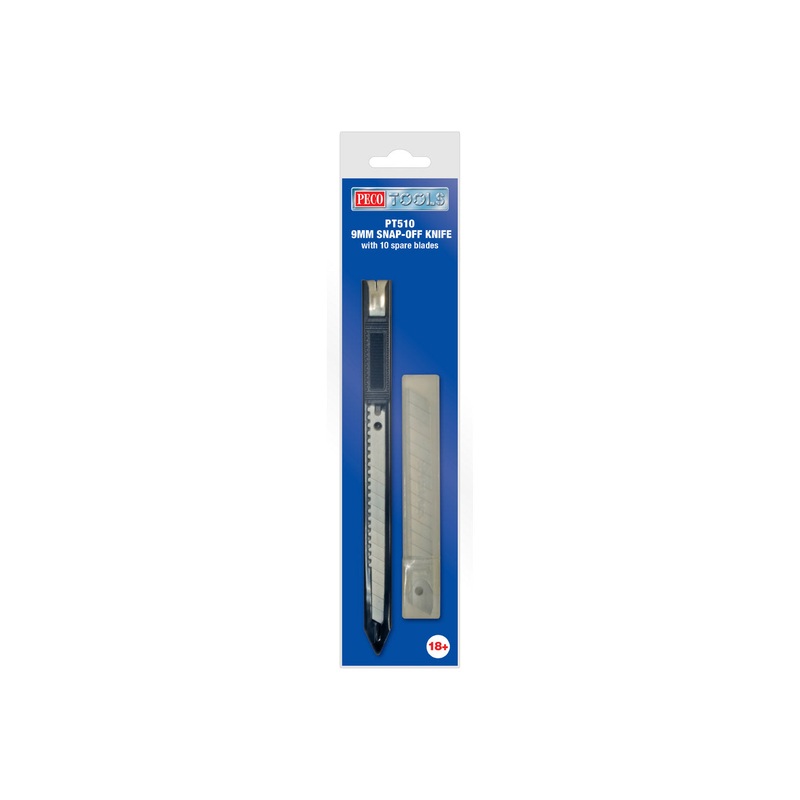 Snap-off Knife & Blades (9mm)
