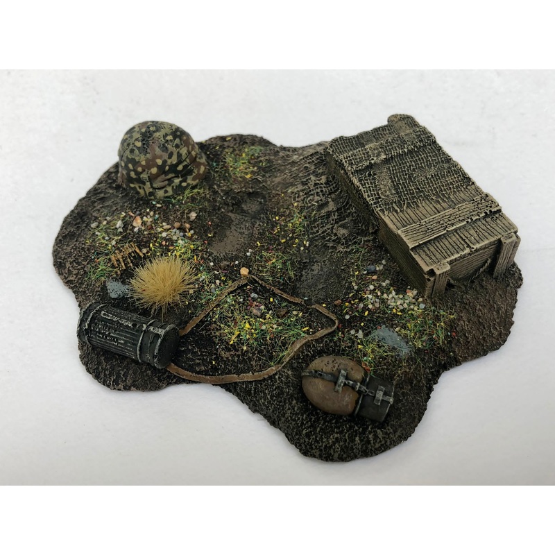 1/16 scale WW2 figure Vignette base (Approx 100 x 85mm)
