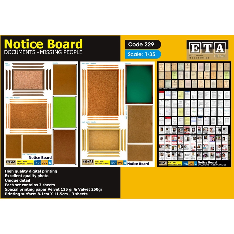 1/35 Notice Board & Documents