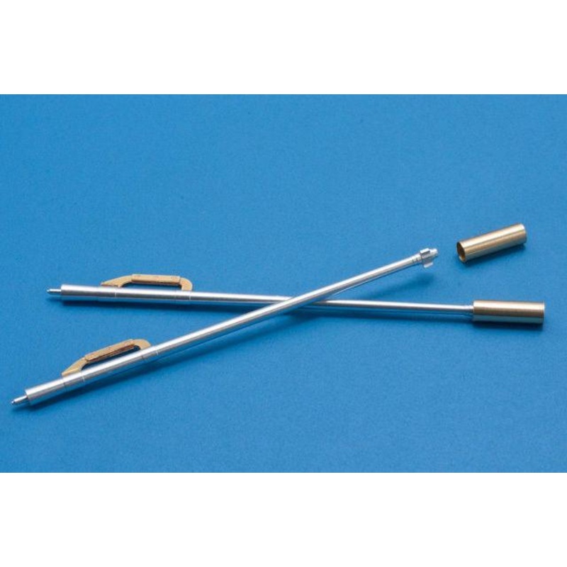 1/35 scale 23mm 2A14 L/87,5 metal upgrade Set of two barrels mainly used on AA gun ZU-23-2