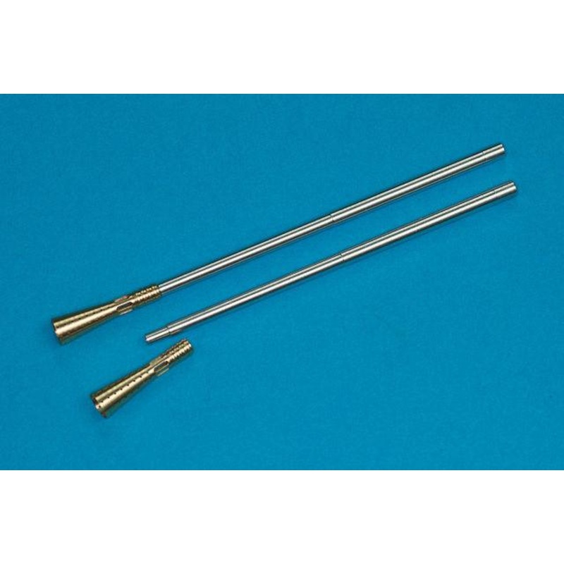 1/35 scale 5.5cm Flak barrels Used in prototype of E-50 Flakpanzer 2 complete metal barrels