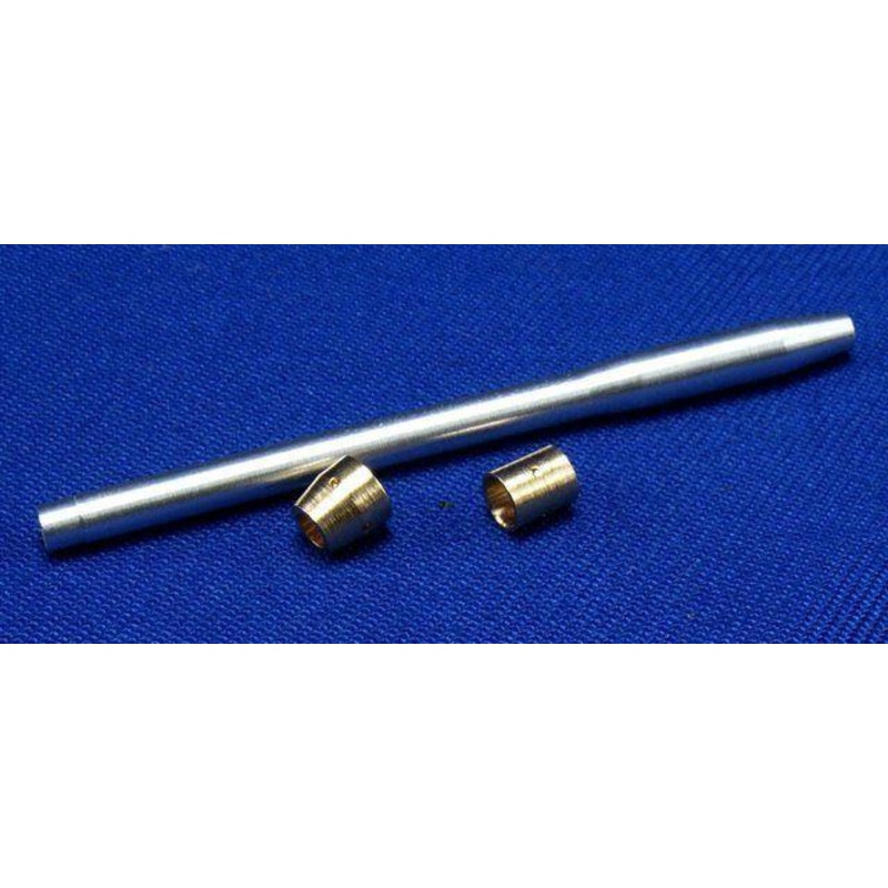 1/35 scale 57mm OQF Pdr Mk.III L/36.5 metal gun barrel WW2 British tanks