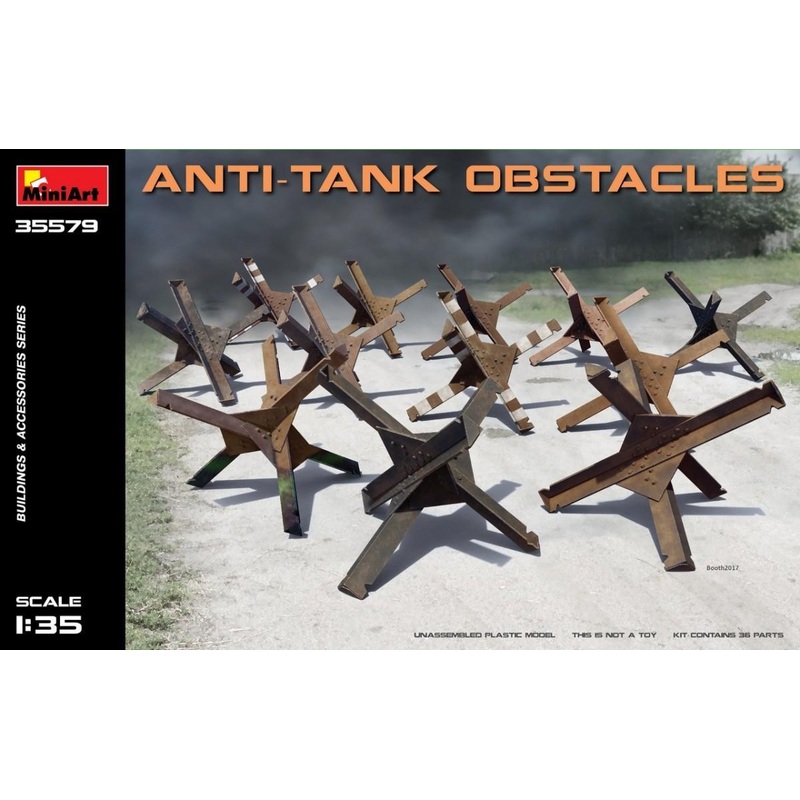 1/35 scale Anti-Tank Obstacles