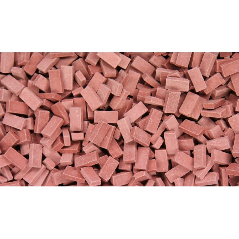 1/35 Scale Bricks Dark Red (approx 2