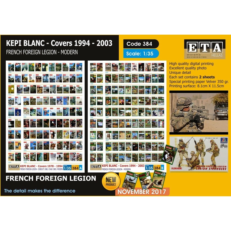 1/35 Scale Kepi Blanc – France mazagine B