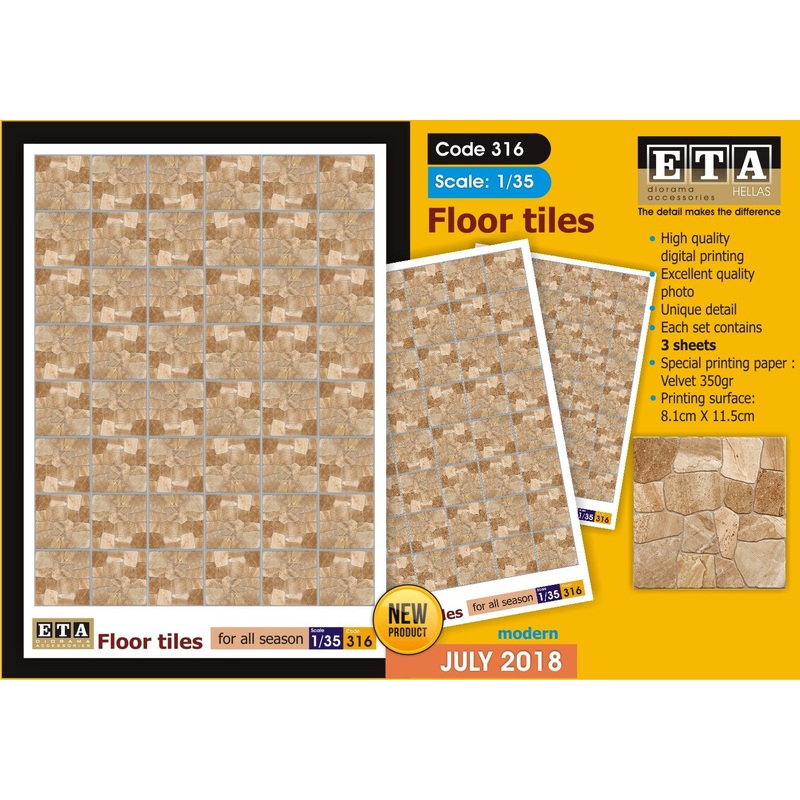 1/35 for all season Floor tiles