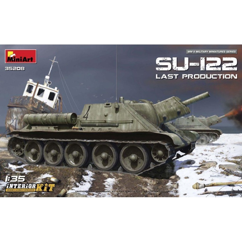1/35 Miniart WW2 Russian SU-122 (Last Production)