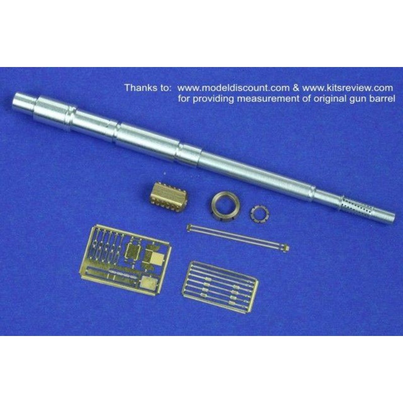 1/35 scale 105 mm L/52 metal barrel upgrade for Centauro tank