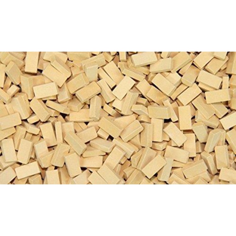 1/35 Scale 500 pcs Miniature Light Beige Bricks by Juweela 1:32 Scale / 1:35