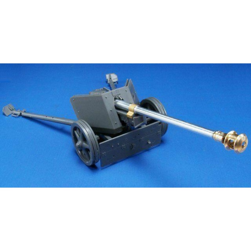 1/35 scale 7.5cm PaK40 L/46 metal gun barrel Anti-tank gun (late model)