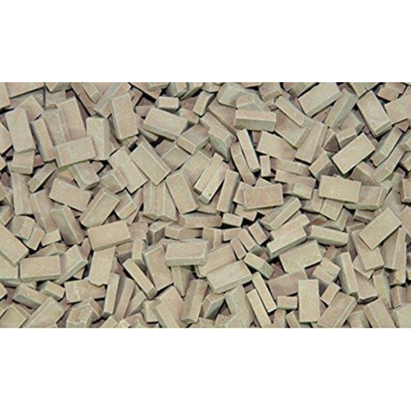 1/35 Scale Bricks Dark terracotta (a