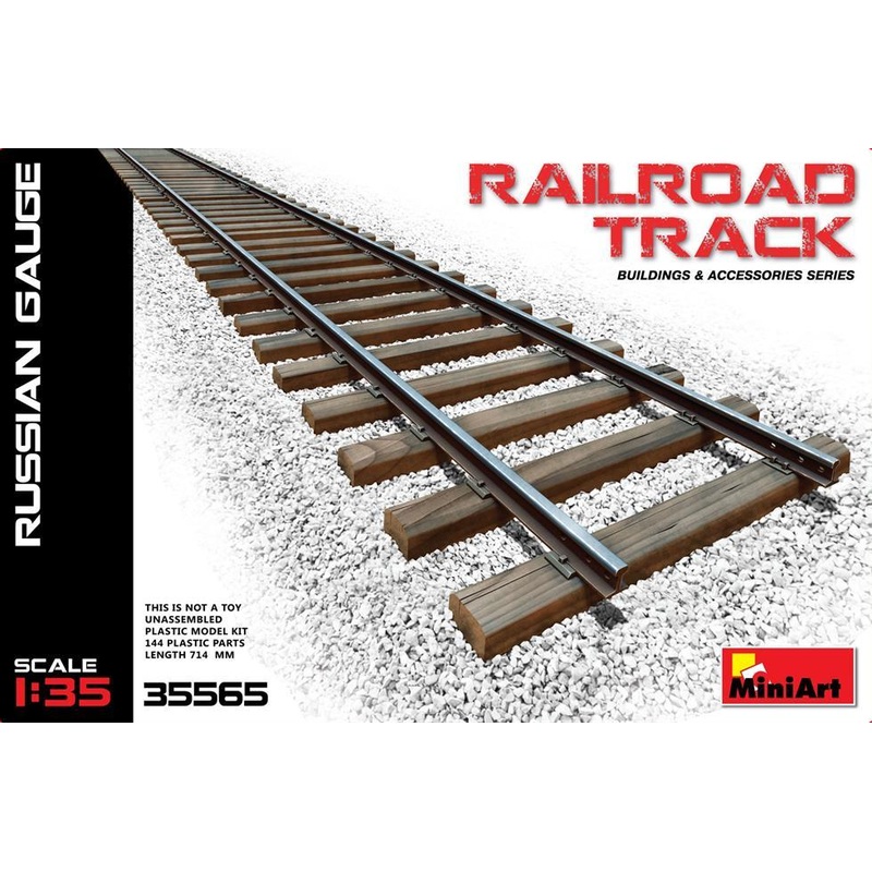 1/35 Scale resin model kit Railroad track