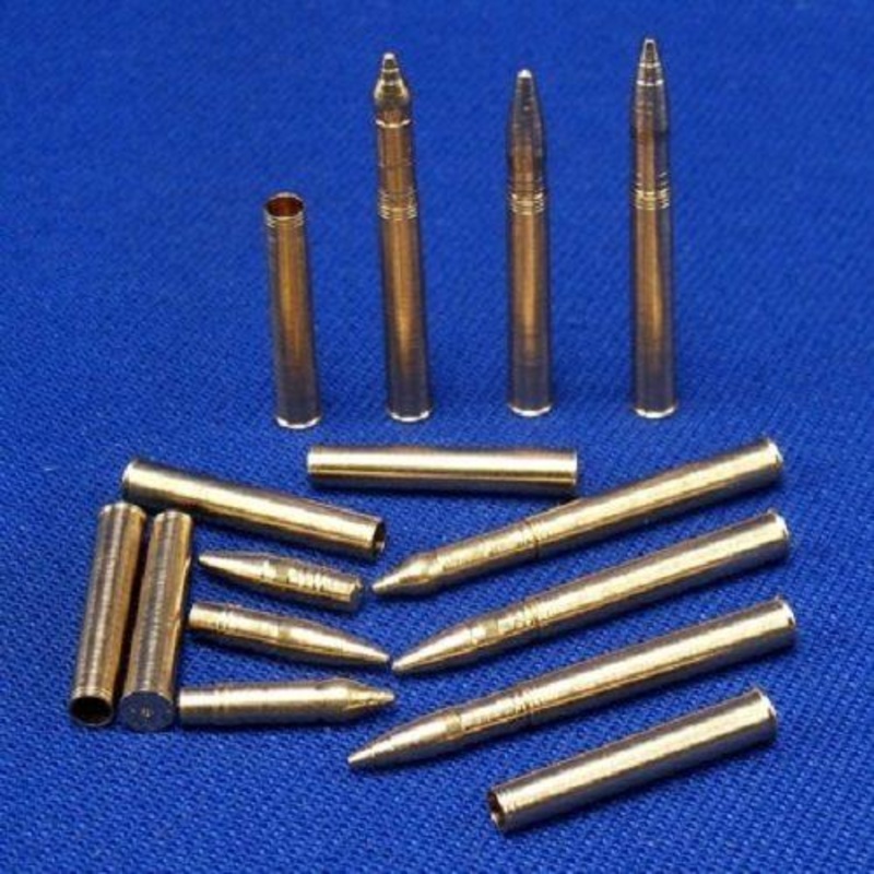 1/35 scale 8.8cm Flak 18,36/KwK36 brass shells and ammo