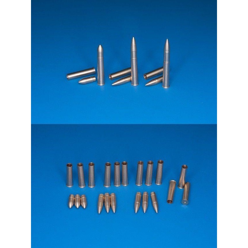 1/35 Scale Brass artillery shells Ammo for 75mm M2/M3 OQF Mk V