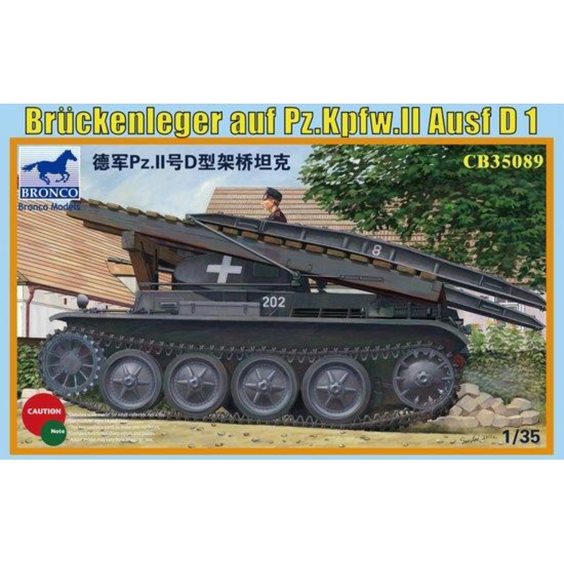 1/35 Scale Bruckenleger Auf Pz.Kpfw.II Ausf.D1