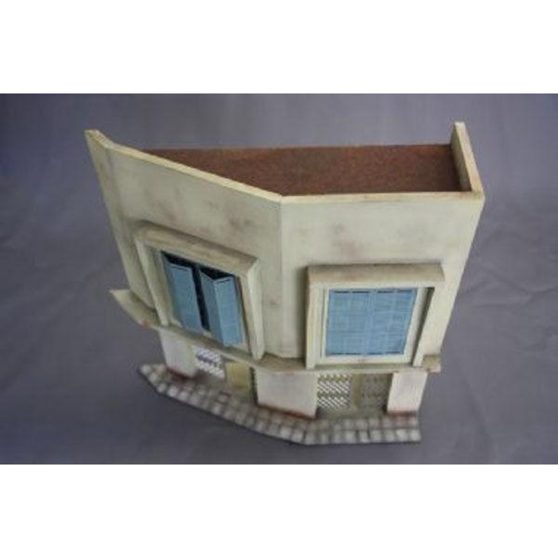 1/35 Scale ceramic Vietnam city house corner 3