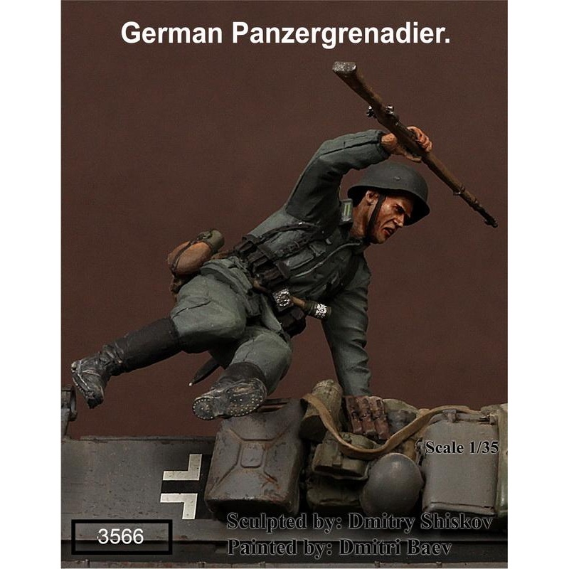 1/35 scale resin model kit WW2 German Panzergrenadier #4