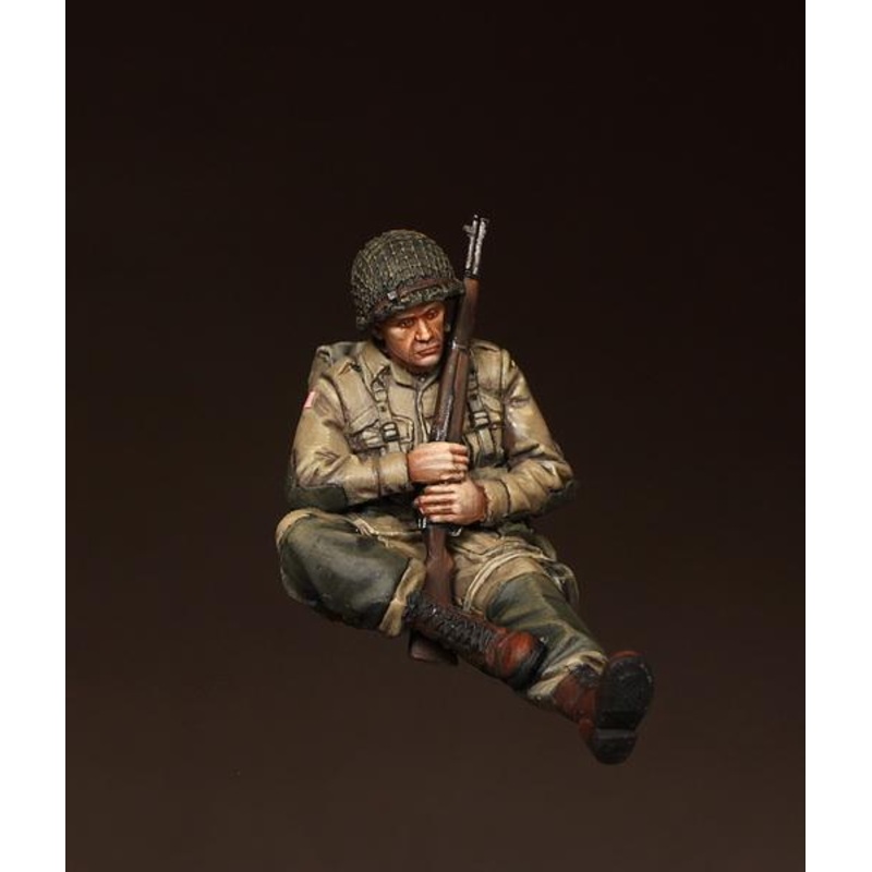 1/35 Scale Resin model kit WW2 U.S. Army Airborne on Sherman. #8