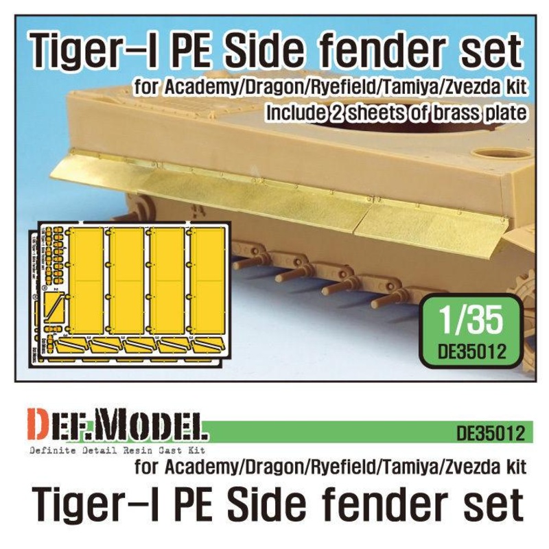 1/35 Scale model kitGerman Tiger-I Tank Side fender set