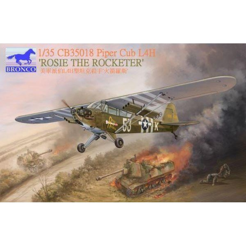 1/35 Scale Piper Cub L4H `Rosie The Rocketeer’