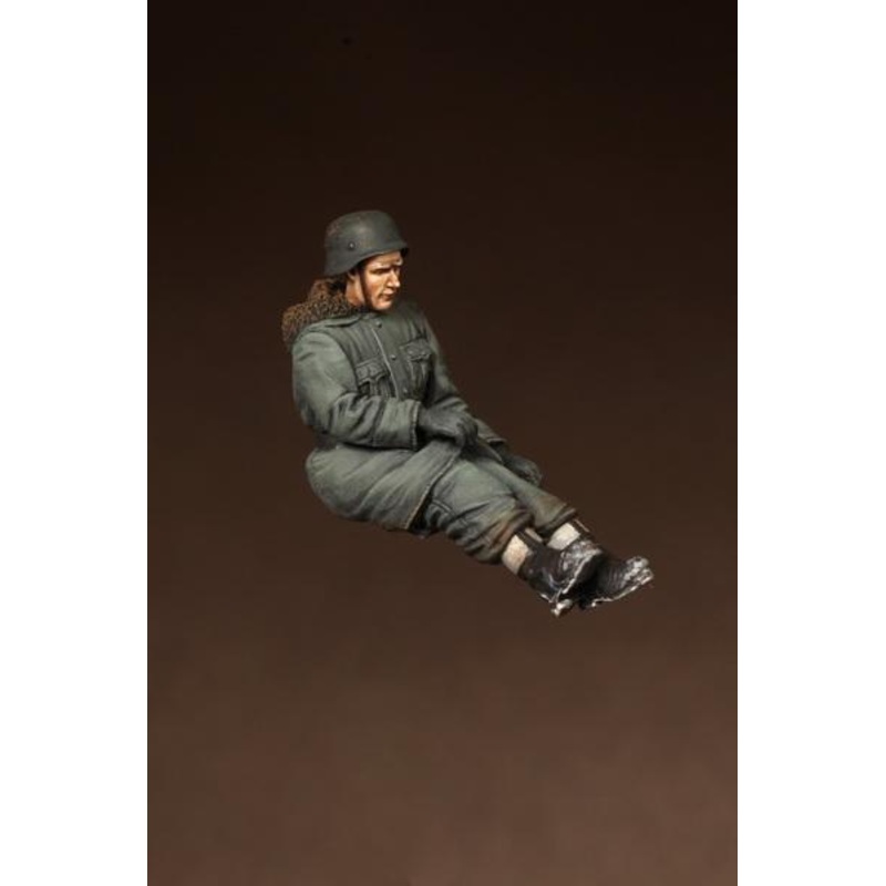 1/35 scale resin figure kit WW2 German WSS  anti-aircraft gunner. #2