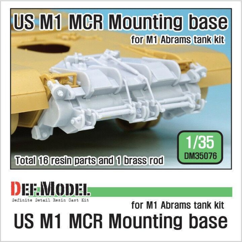 1/35 Scale resin model kit US M1 MCR mounting base for 1/35 M1 Abrams