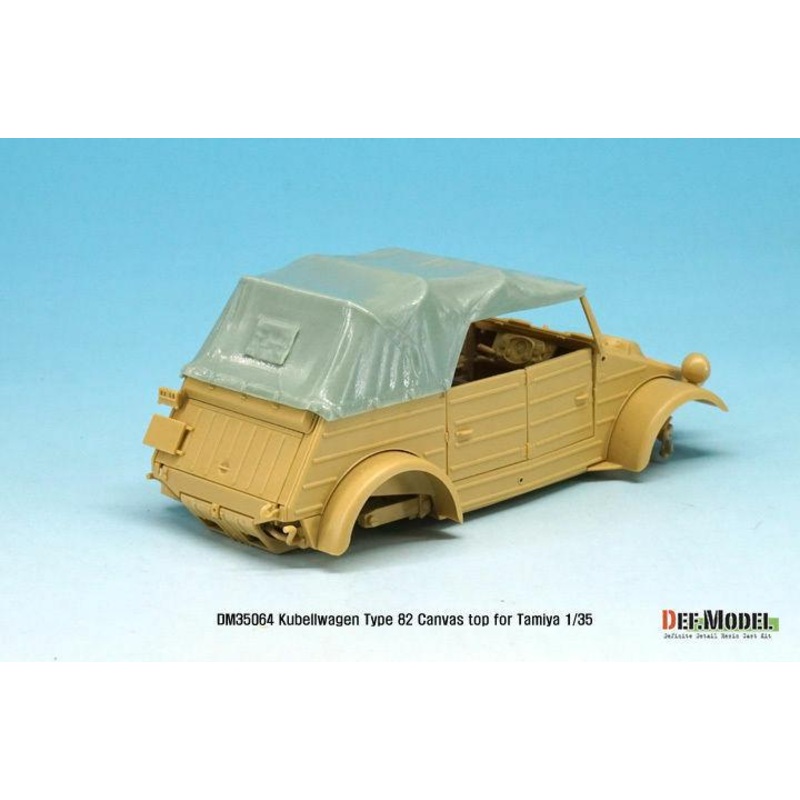 1/35 Scale resin model kitKubelwagen Type 82 Canvas Top (for Tamiya)