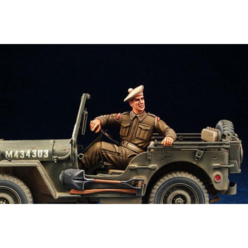 1/35 Scale resin model kitWWII British Jeep Driver