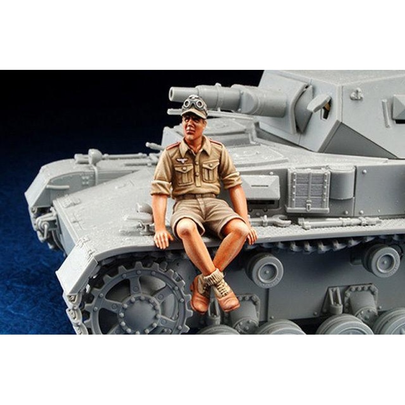 1/35 Scale resin model kitWWII DAK Panzer Crew rest