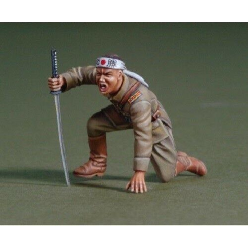 1/35 Scale resin model kitWWII Japanese Officer ‘Banzai Attack’