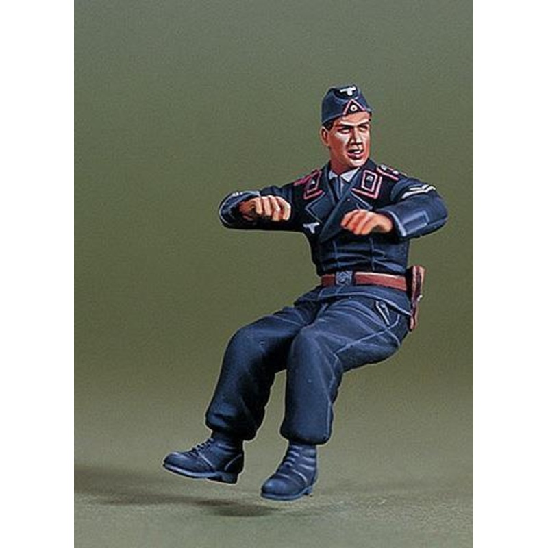 1/35 Scale resin model kitWWII WH Panzer Crew on board(Left)