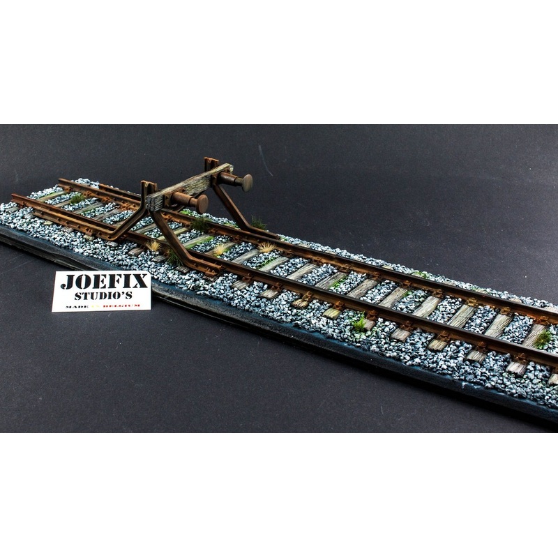 1/35 Scale resin model Railway track Buffer