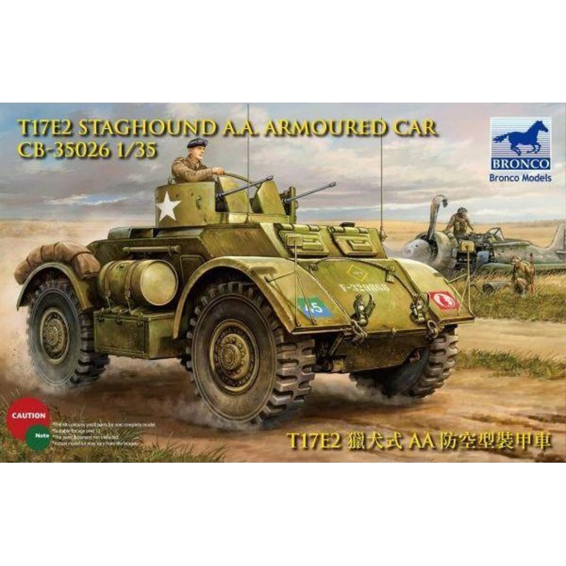1/35 Scale Staghound AA Armoured Car