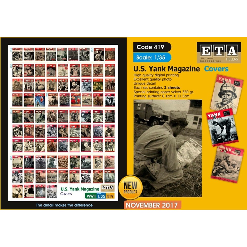 1/35 Scale U.S. Yank magazine – cover