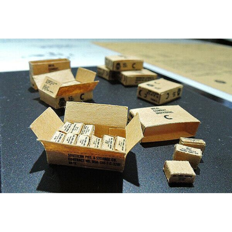 1/35 scale US American MCI CARTONS (VIETNAM) Tamiya 12685