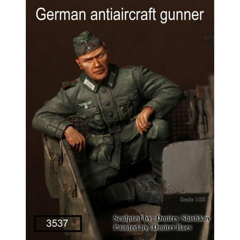 1/35 Scale WW2 German antiaircraft gunner #2