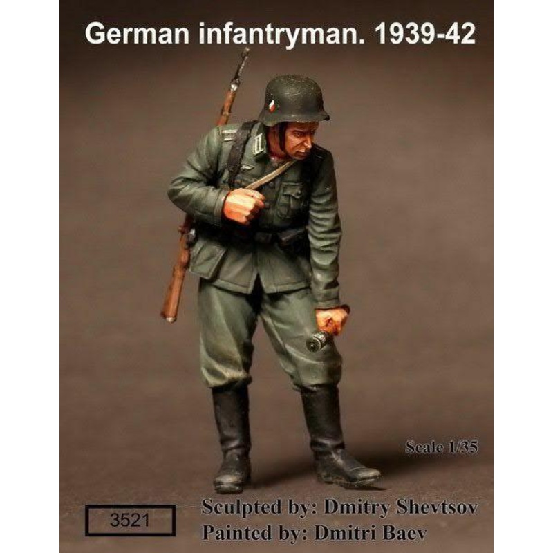 1/35 Scale WW2 German infantryman. 1939-42