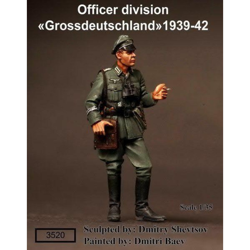 1/35 Scale WW2 Officer division Grossdeutschland. 1939-42