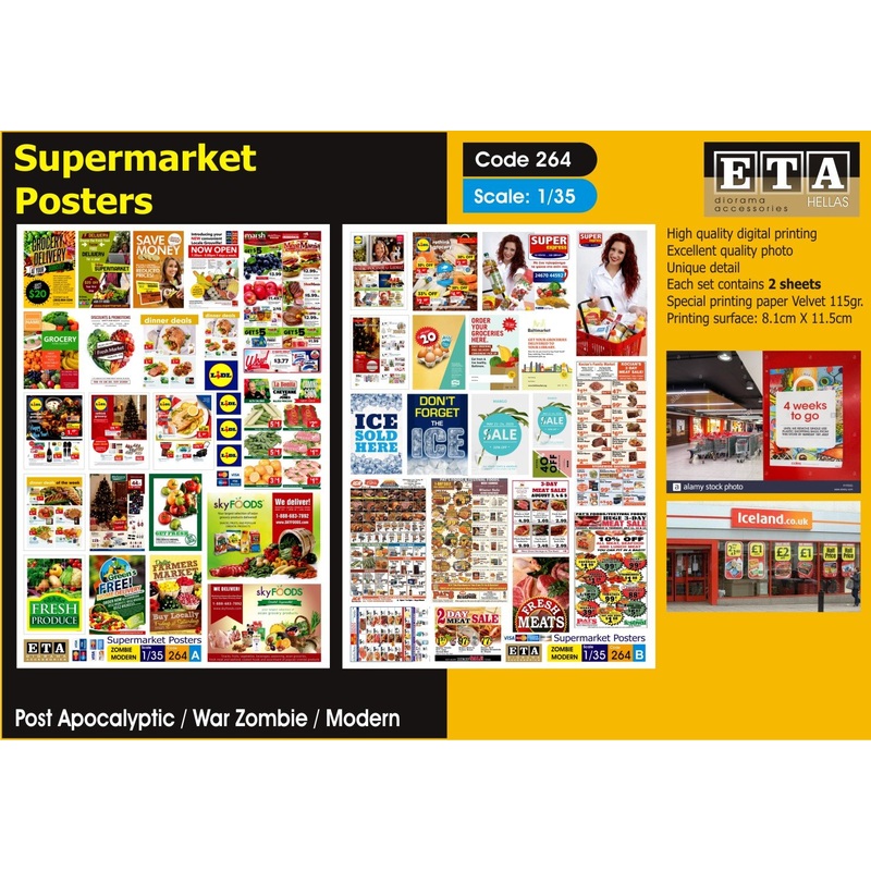 1/35 Supermarket Posters