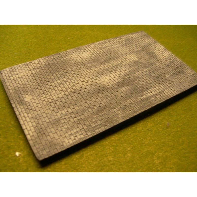 1/72 Scale Cobbled street