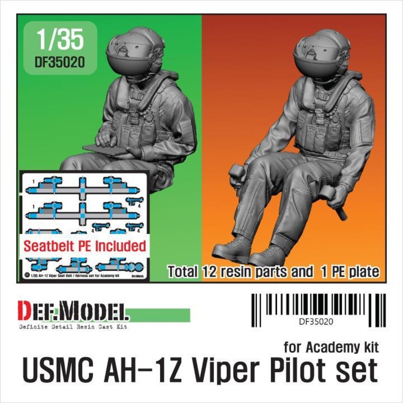 1/35 scale USMC AH-1Z Viper pilot set