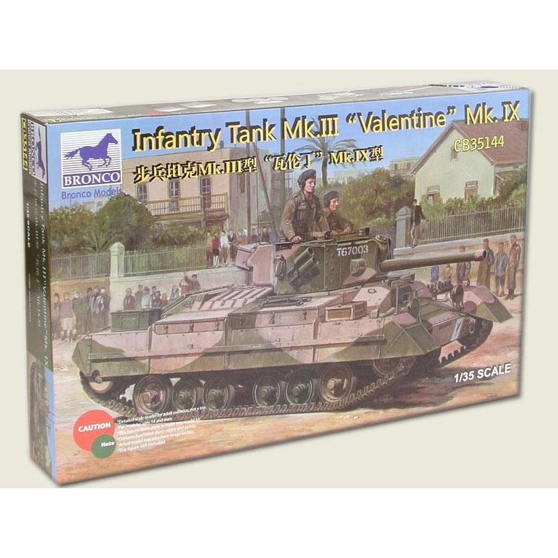 1/35 Scale Valentine Mk.IX Infantry Tank Mk.III