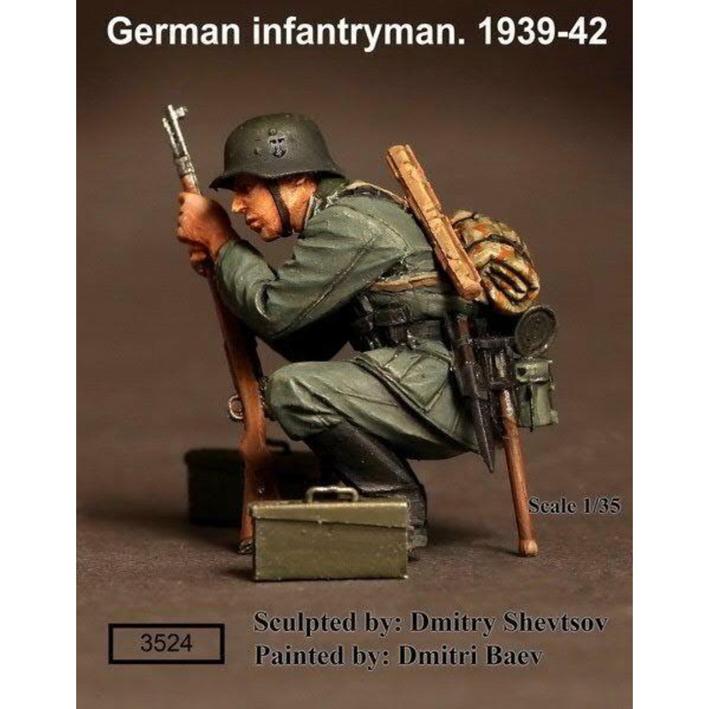 1/35 Scale WW2 German infantryman. 1939-42 #3