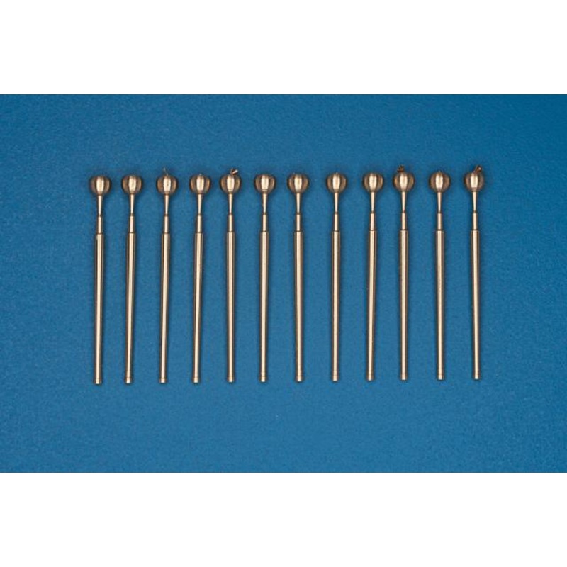 1/350 90mm (3.5) L/50 1939 Gun Barrels 12pcs for Littorio,Garibaldi Class Ships