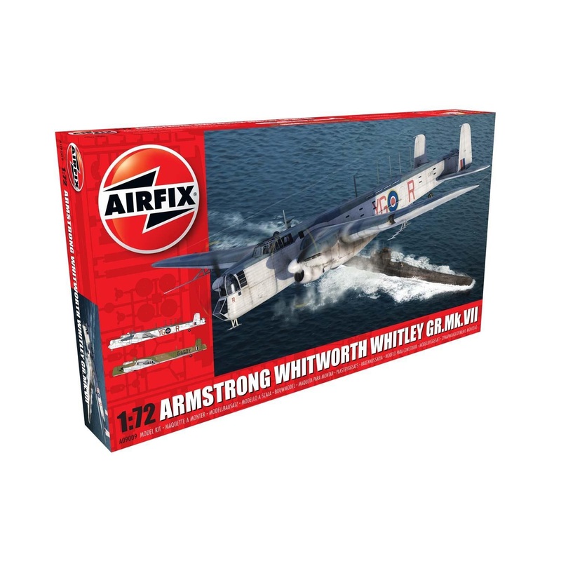 Airfix 1/72 Scale Armstrong Whitworth Whitley Mk.VII 1:72