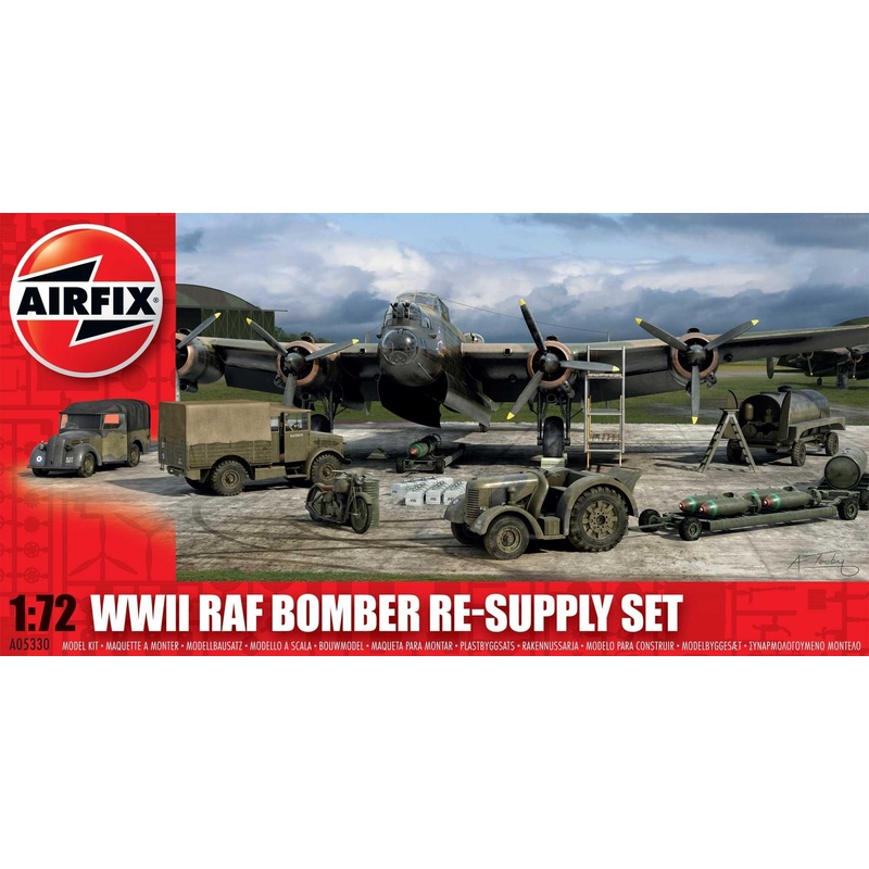Airfix 1/72 Scale Bomber Re-supply Set 1:72