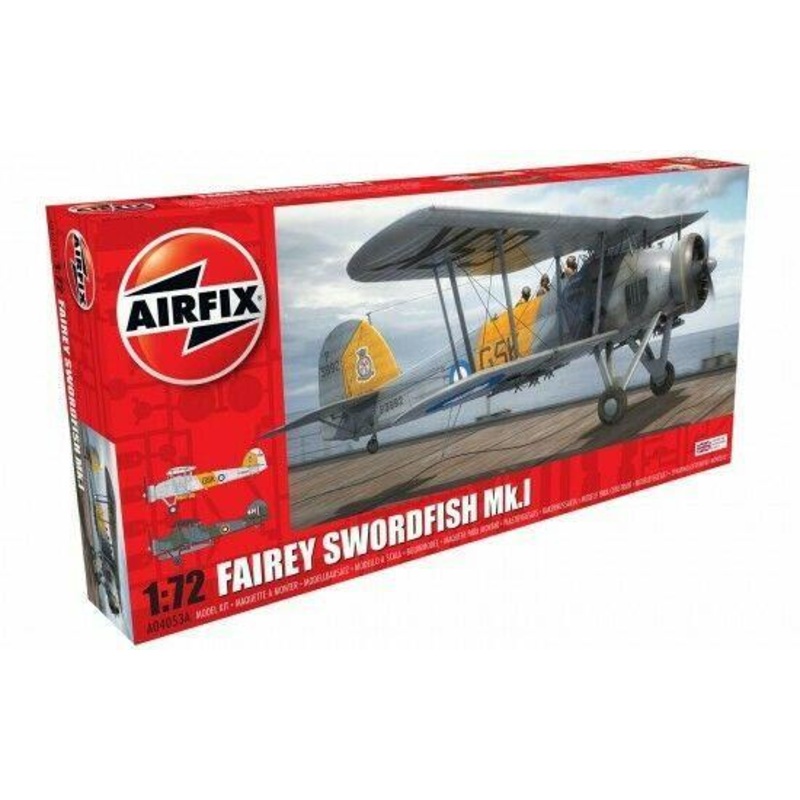 Airfix 1/72 Scale Fairey Swordfish Mk.I 1:72