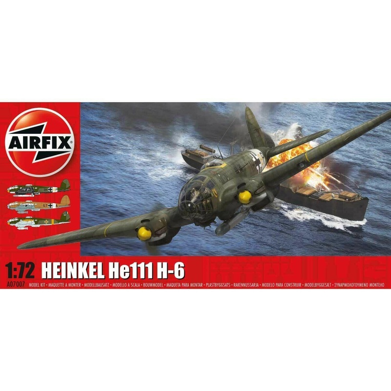 Airfix 1/72 Scale Heinkel He.111 H-6 1:72